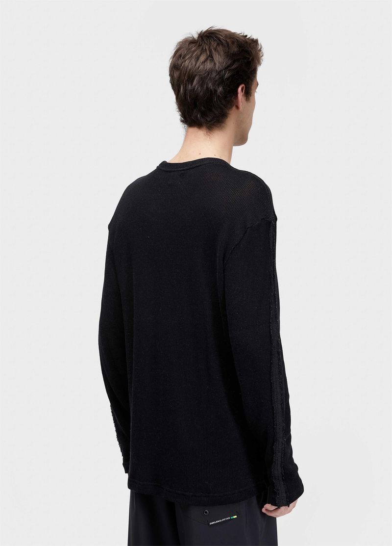 TSHIRT OVER KNIT TEXTURE SEAM ML