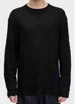 TSHIRT OVER KNIT TEXTURE SEAM ML