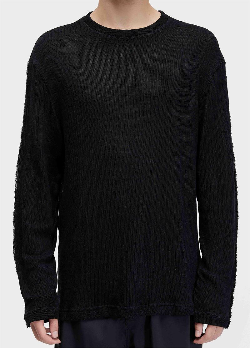 TSHIRT OVER KNIT TEXTURE SEAM ML