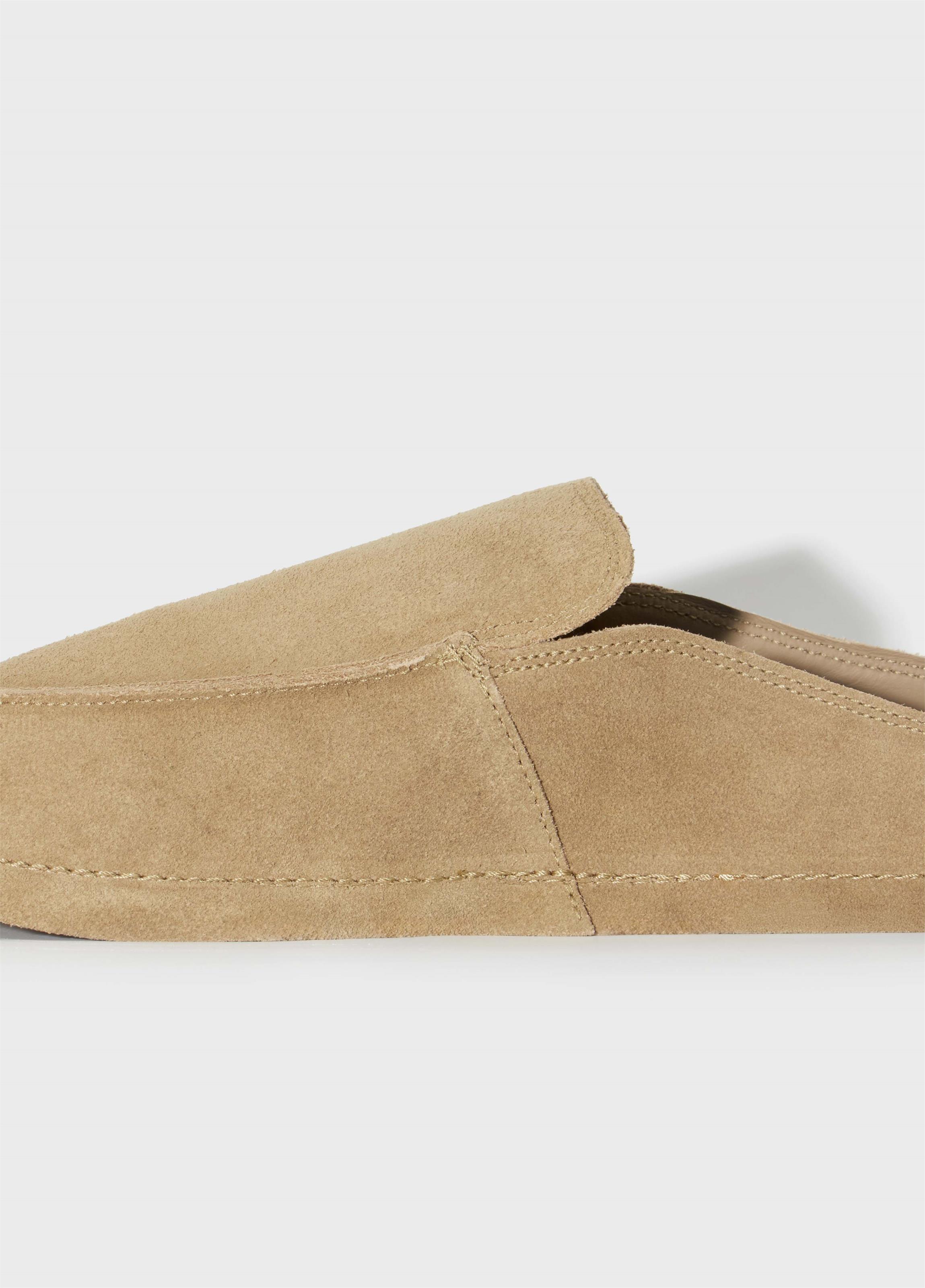 Mule moc camurça