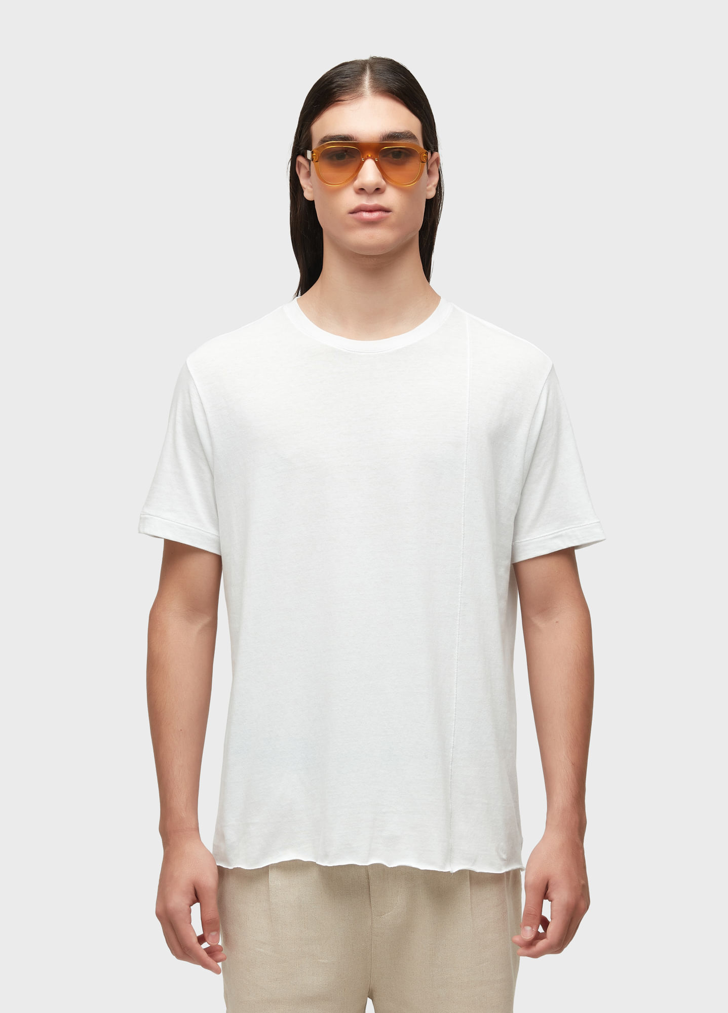 T-shirt back seam