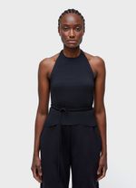 BLUSA FRENTE UNICA PLISSADA