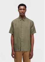 CAMISA LINEN BORDADO MC