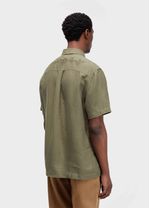 CAMISA LINEN BORDADO MC