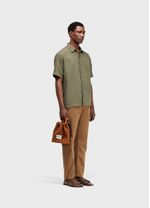 CAMISA LINEN BORDADO MC