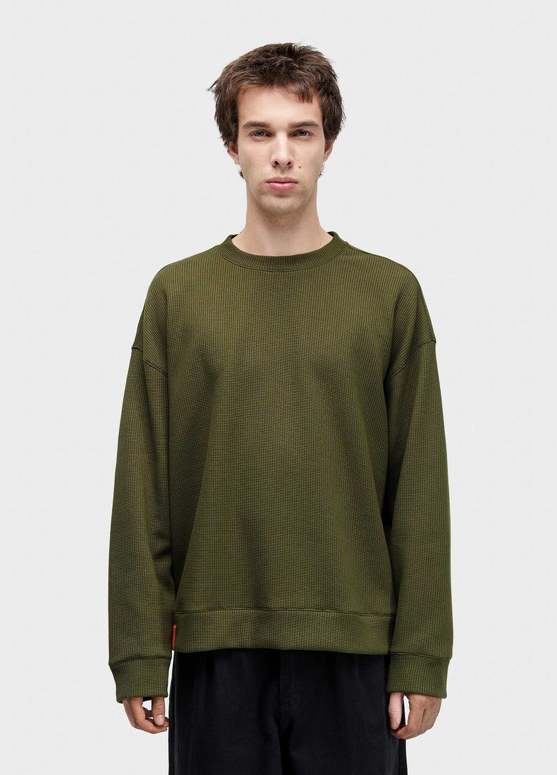 MOLETOM WAFFLE TEXTURE