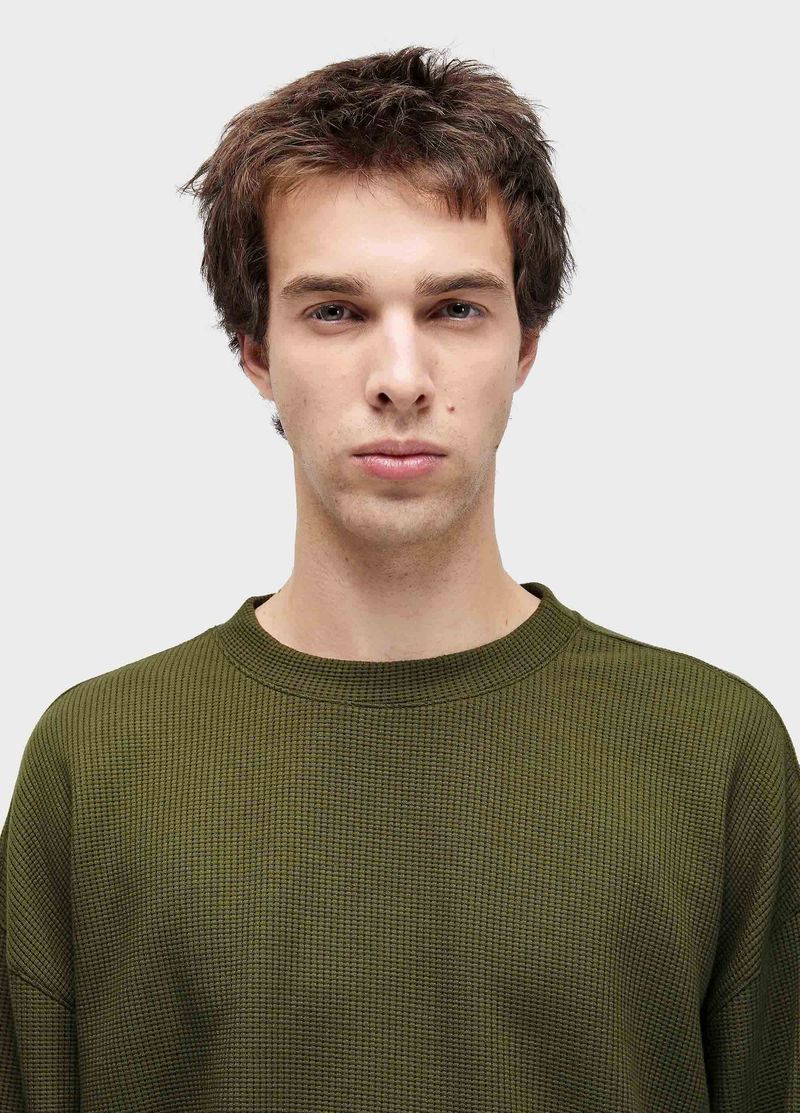 MOLETOM WAFFLE TEXTURE