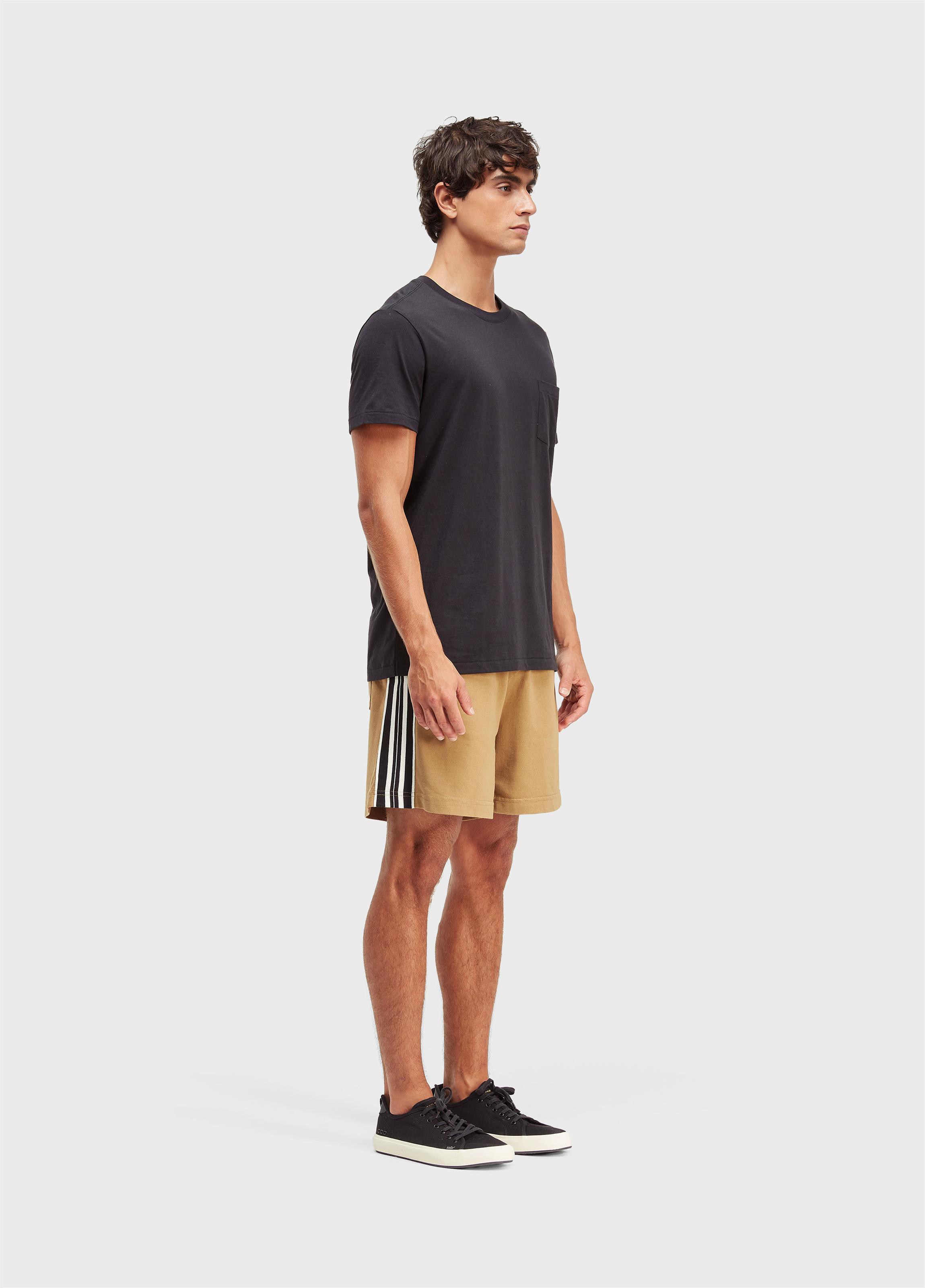 Bermuda over longboard stripes