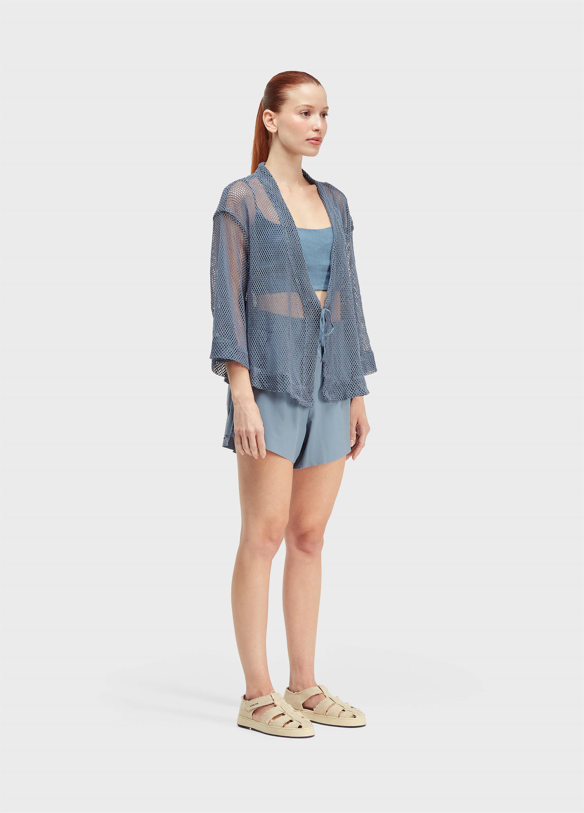 Kimono tela mixed fabrics