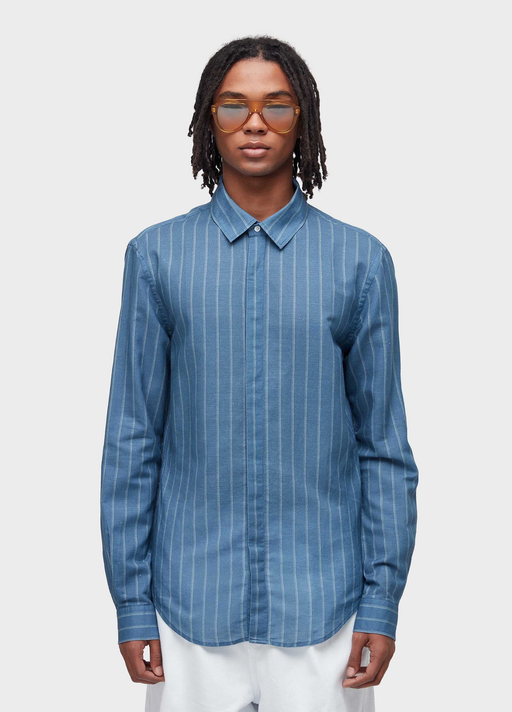 Camisa classic riva stripes ML