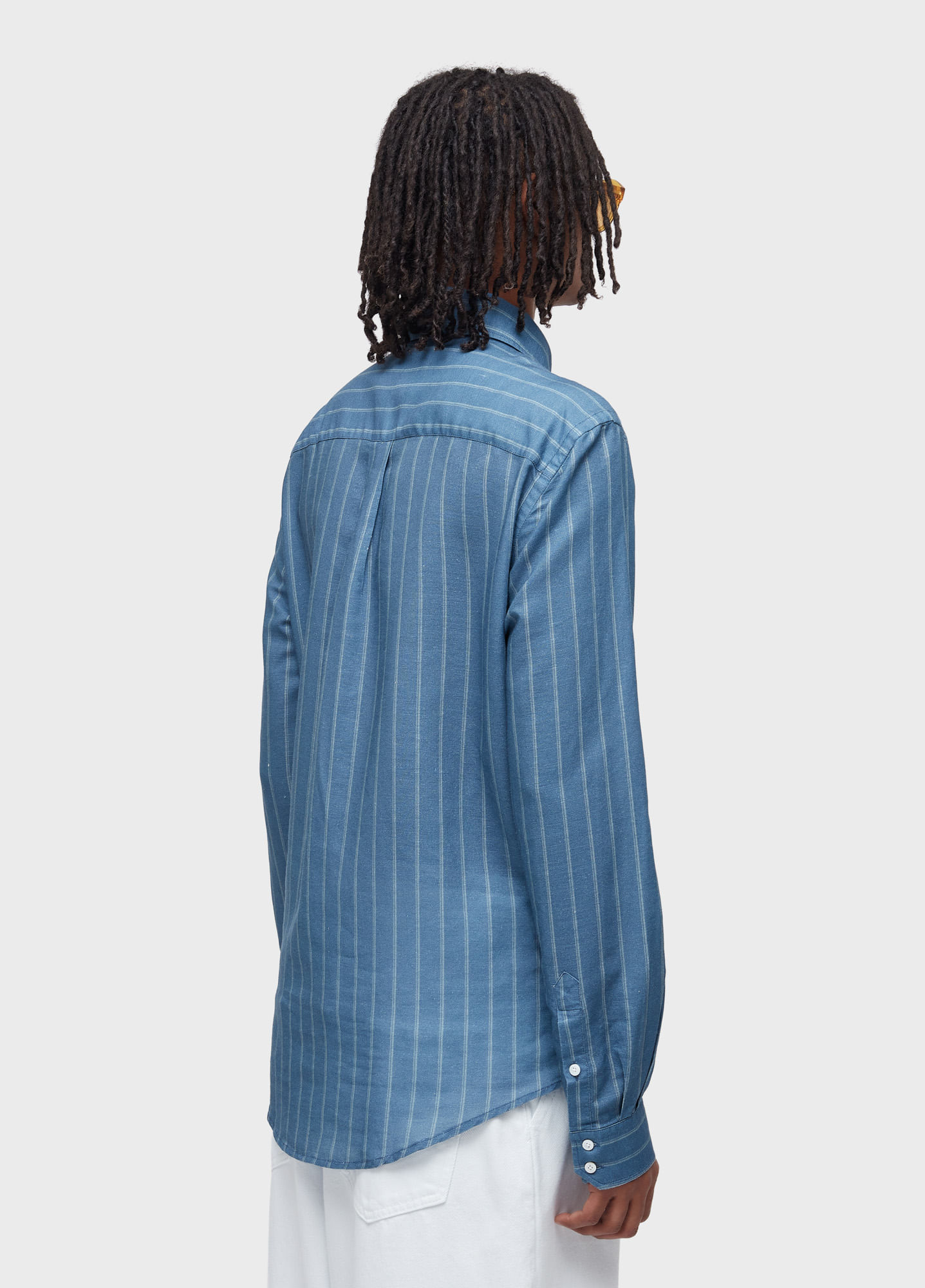Camisa classic riva stripes ML
