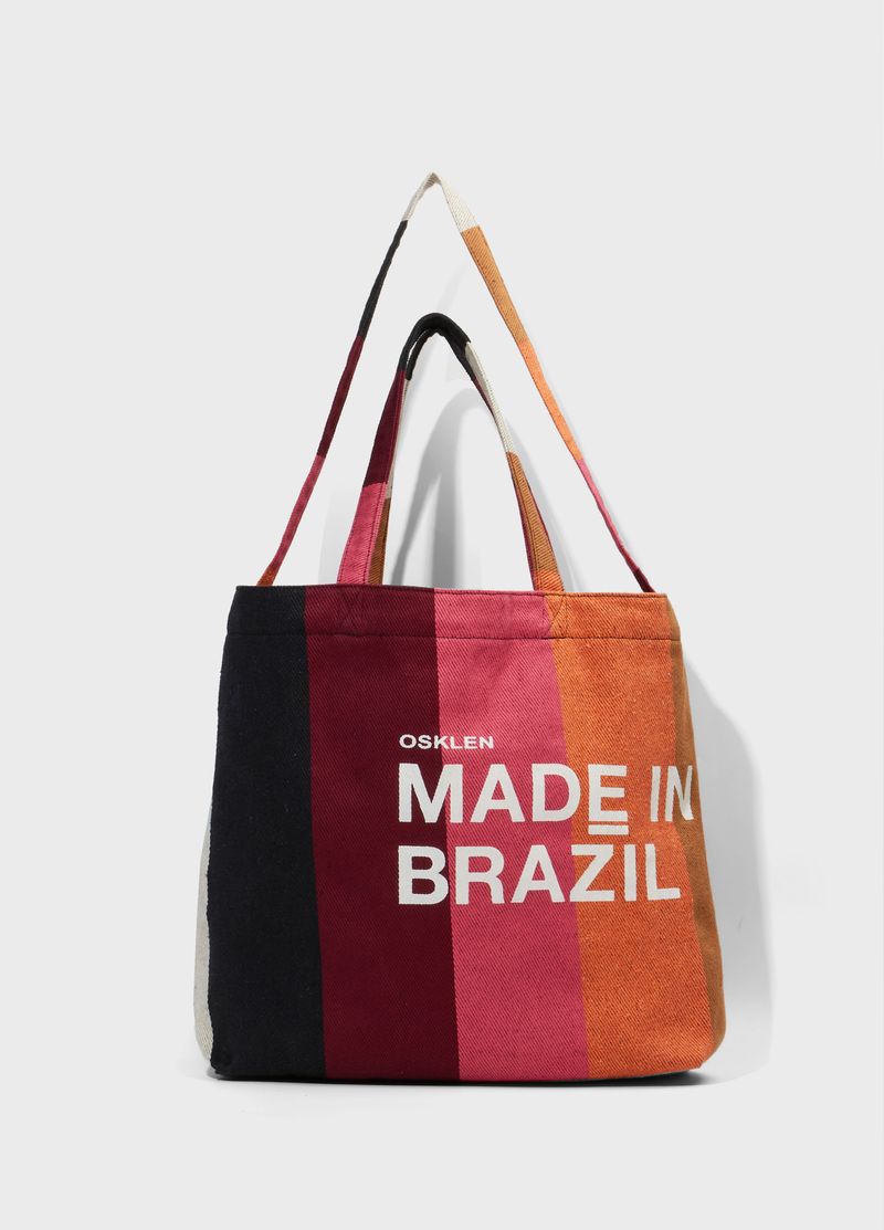 BOLSA TOTE STRIPES COLOR