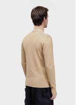 SWEATER TRICOT ZIPPED COTTON