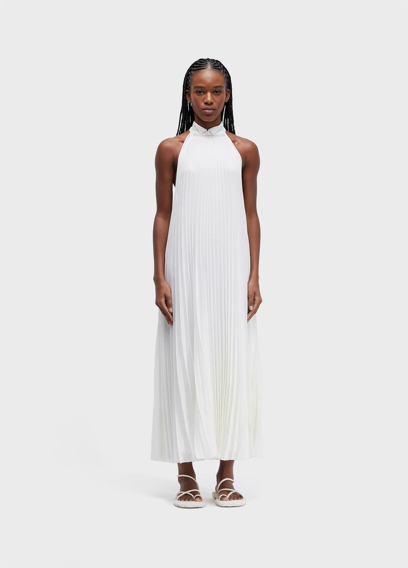 VESTIDO SMOKING NADADOR LASTEX PLISSE
