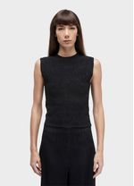 BLUSA SLEEVELESS LASTEX PLISSE