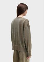 BLUSA ML TRICOT DOURADO