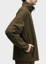 MOLETOM FULL ZIPER CANELADO TREKKING
