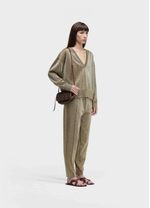 BLUSA ML TRICOT DOURADO