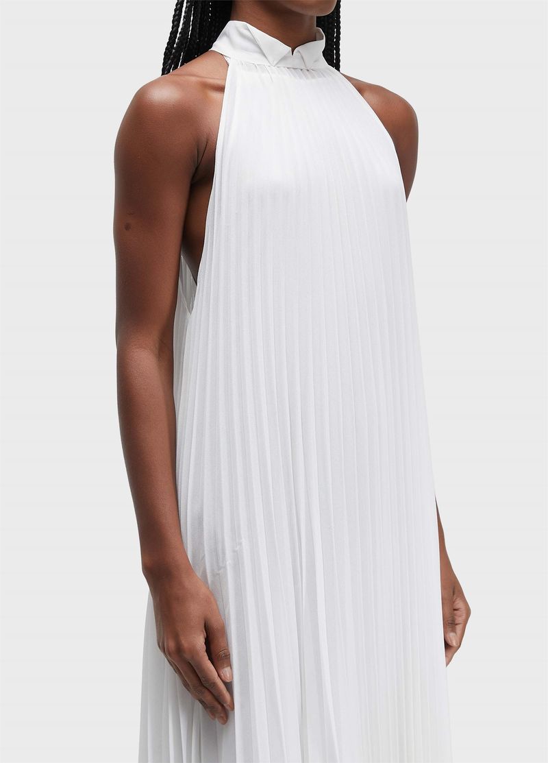 VESTIDO SMOKING NADADOR LASTEX PLISSE
