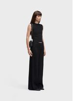 BLUSA SLEEVELESS LASTEX PLISSE