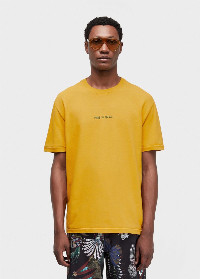 TSHIRT MADE IN BRAZIL BORDADO MC