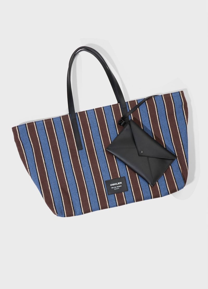 BOLSA IVY LONA LISTRAS