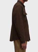MENS MELANGE SHIRT JACKET