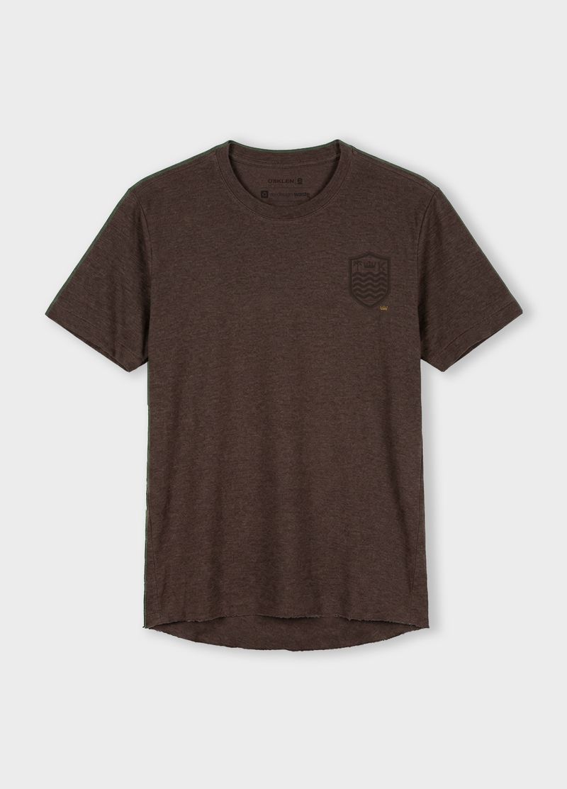 T SHIRT LIGHT BRASÃO LINEN WHITE EDITION
