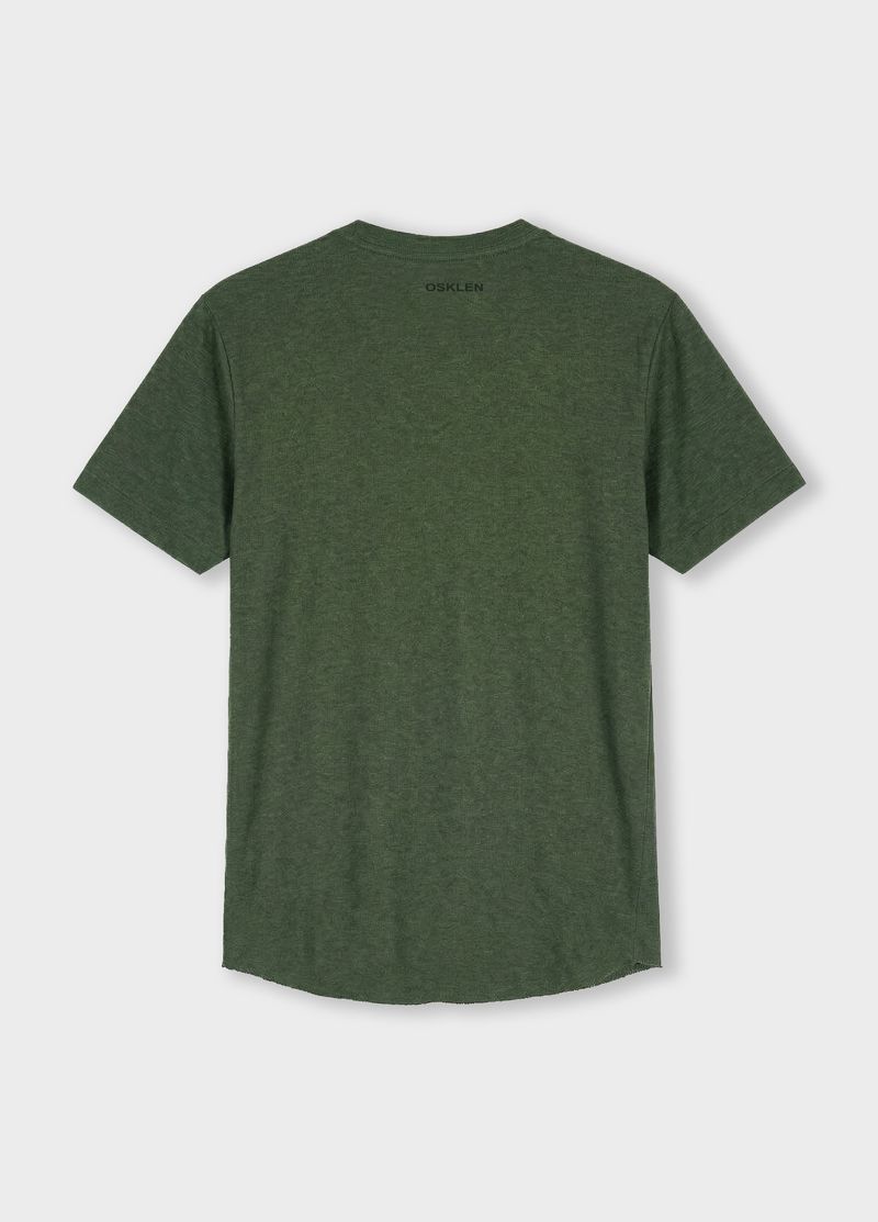 T SHIRT LIGHT BRASÃO LINEN WHITE EDITION