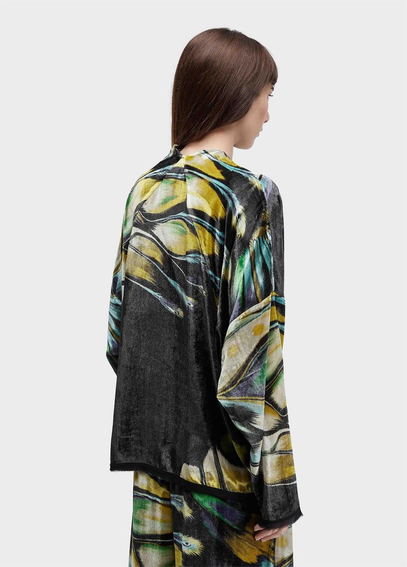 CAMISA VELUDO BUTTERFLEY TEX