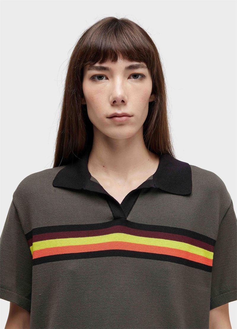BLUSA POLO TRICOT COLORFULL WINTER