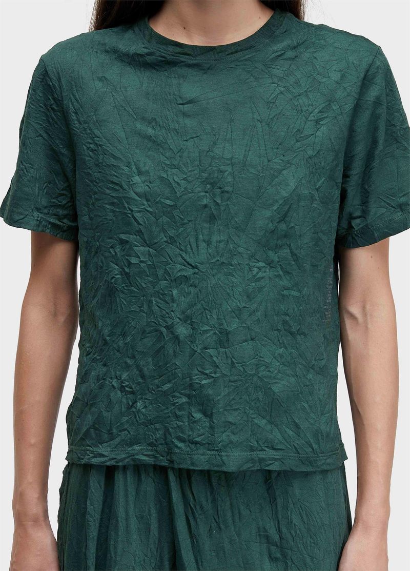 TSHIRT FEM WRINKLED COLOUR