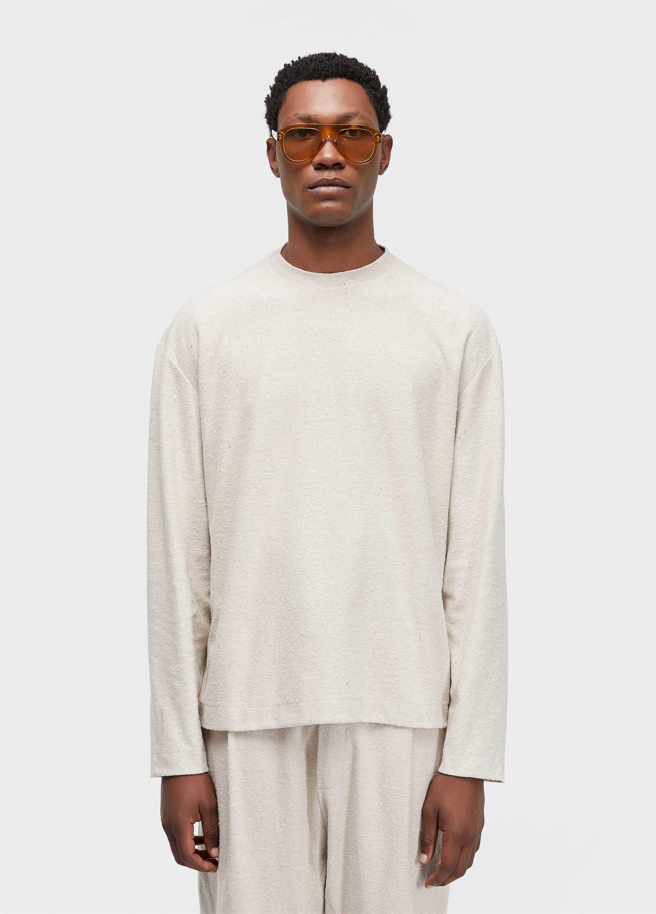 T-shirt over eco rustic yoke
