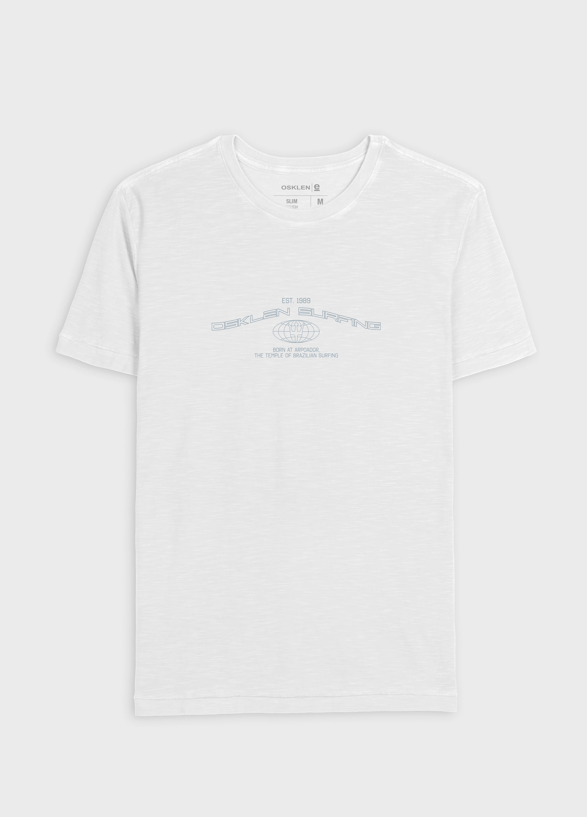 T-shirt slim rough surfing tag full MC