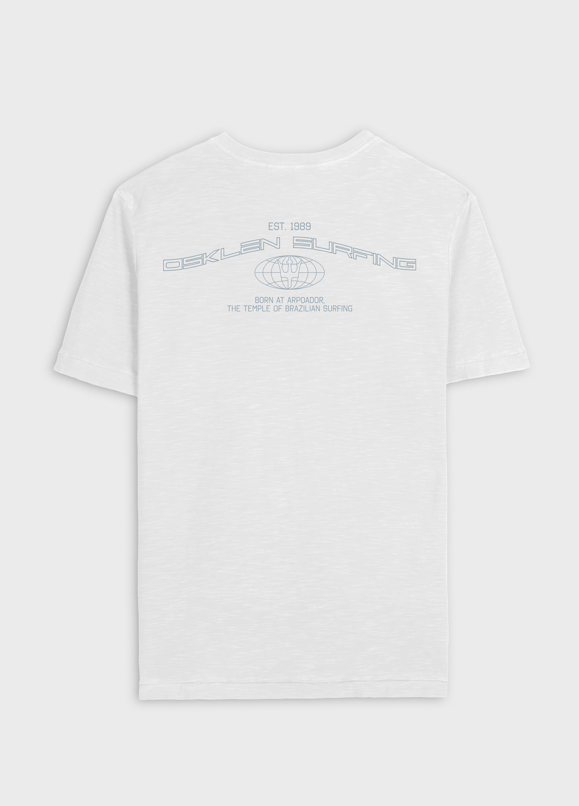 T-shirt slim rough surfing tag full MC