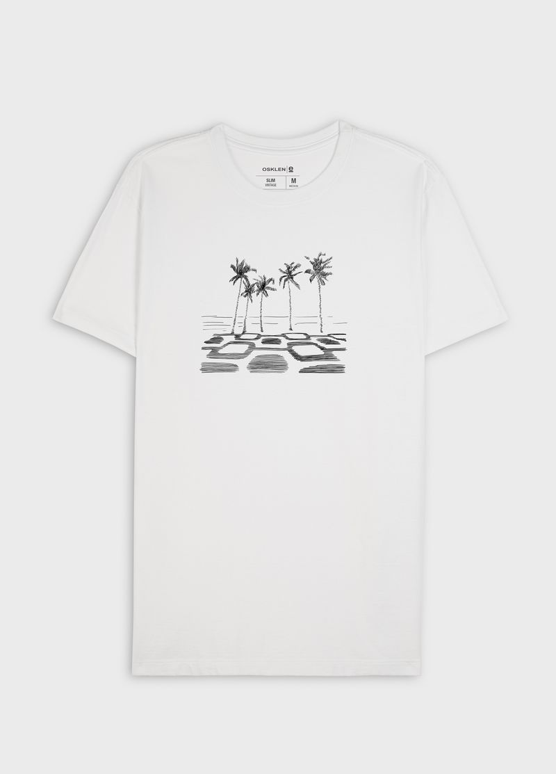 TSHIRT SLIM VINTAGE COQUEIROS IPANEMA