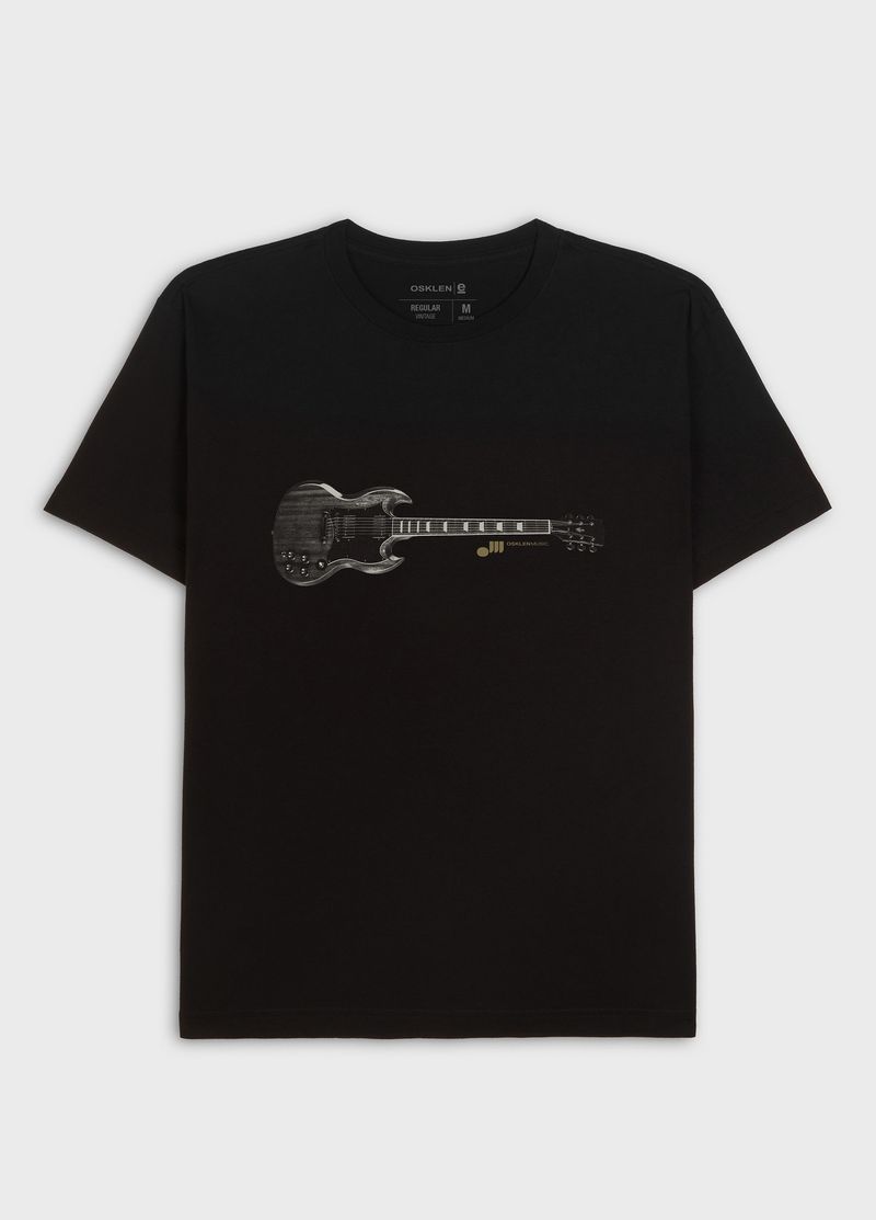 TSHIRT VINTAGE BLACK SG