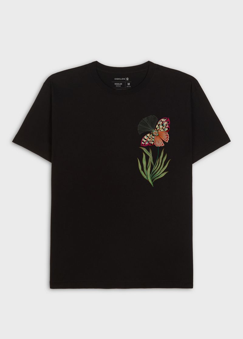 TSHIRT VINTAGE FLORAL ELEMENTS