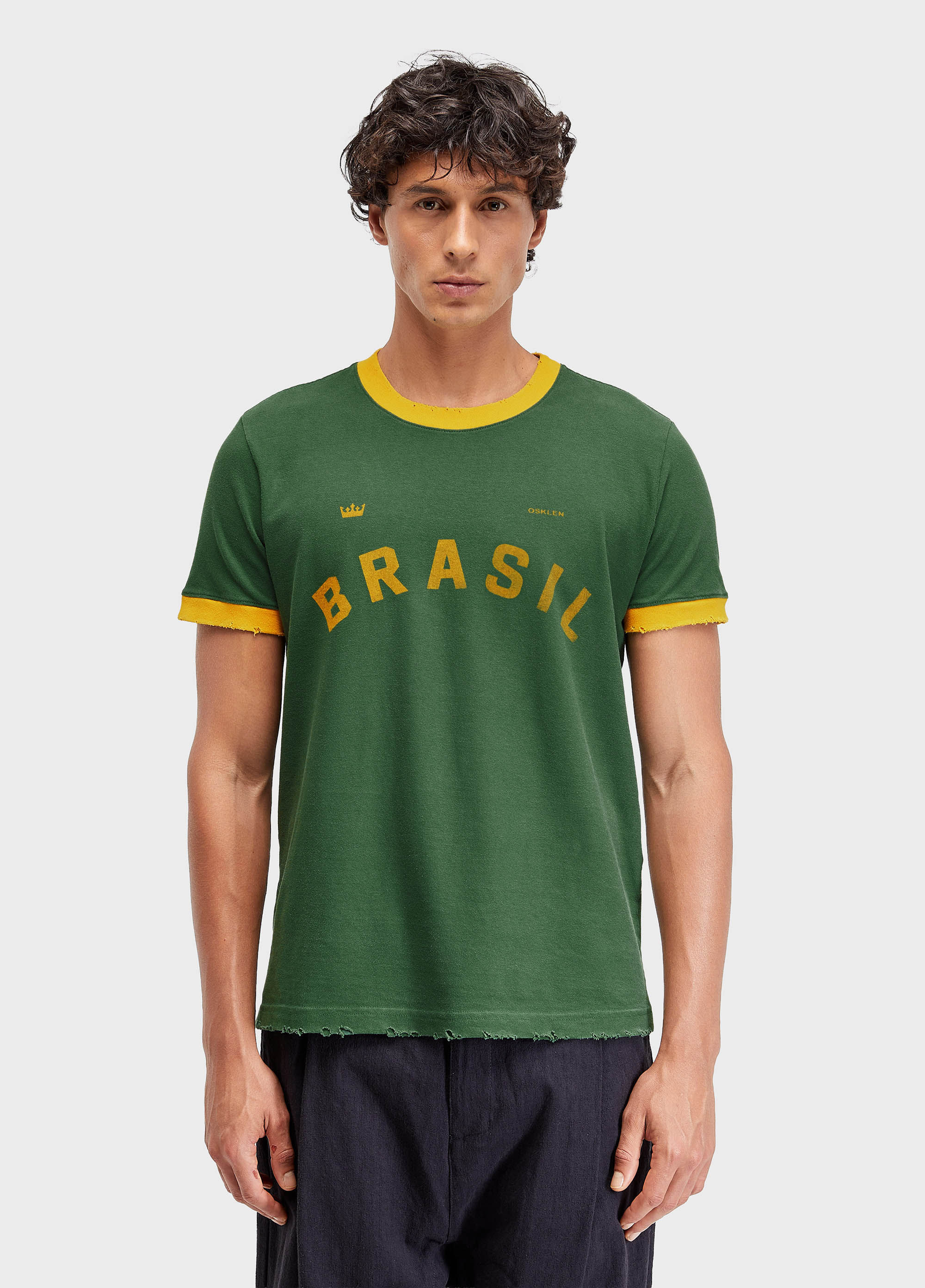 T-shirt slim football series