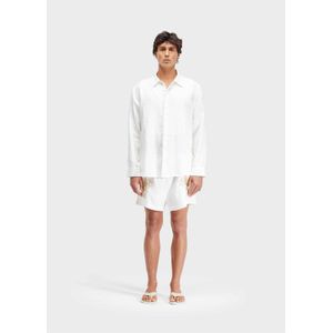 Short pj bordado abacaxi carnaval
