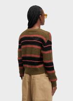 ARDIGAN FEM TRICOT LISTRADO, FOTO 4