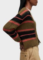 ARDIGAN FEM TRICOT LISTRADO, FOTO 5