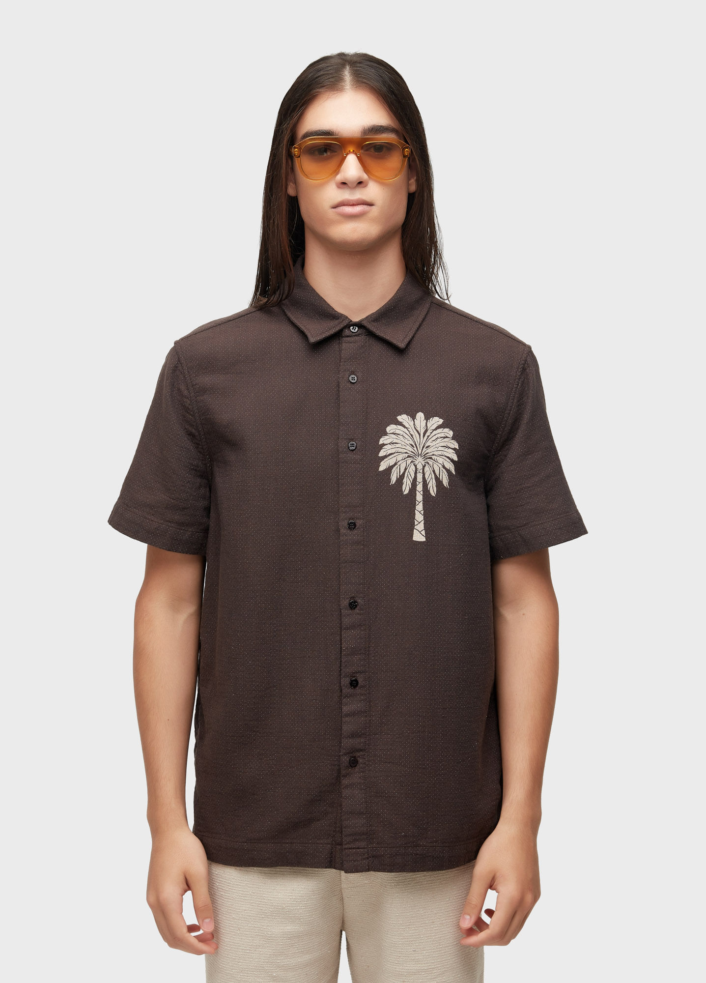 Camisa double palmeira