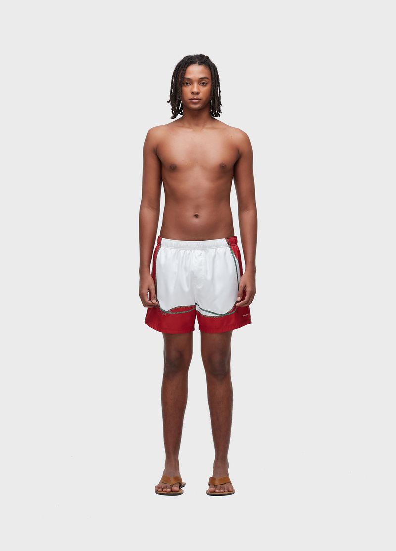 EACH-SHORT-AQUAONE-ROPE-RED, FOTO 2