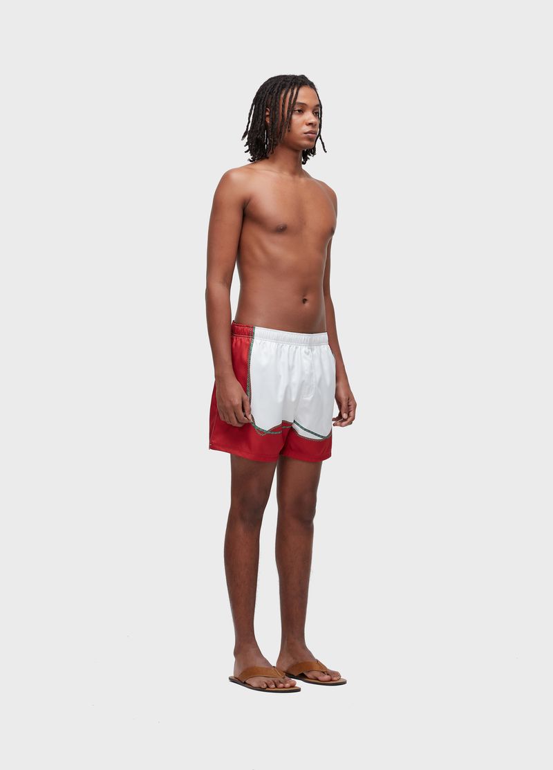 EACH-SHORT-AQUAONE-ROPE-RED, FOTO 3
