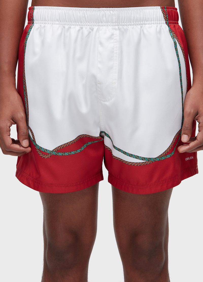 EACH-SHORT-AQUAONE-ROPE-RED, FOTO 4
