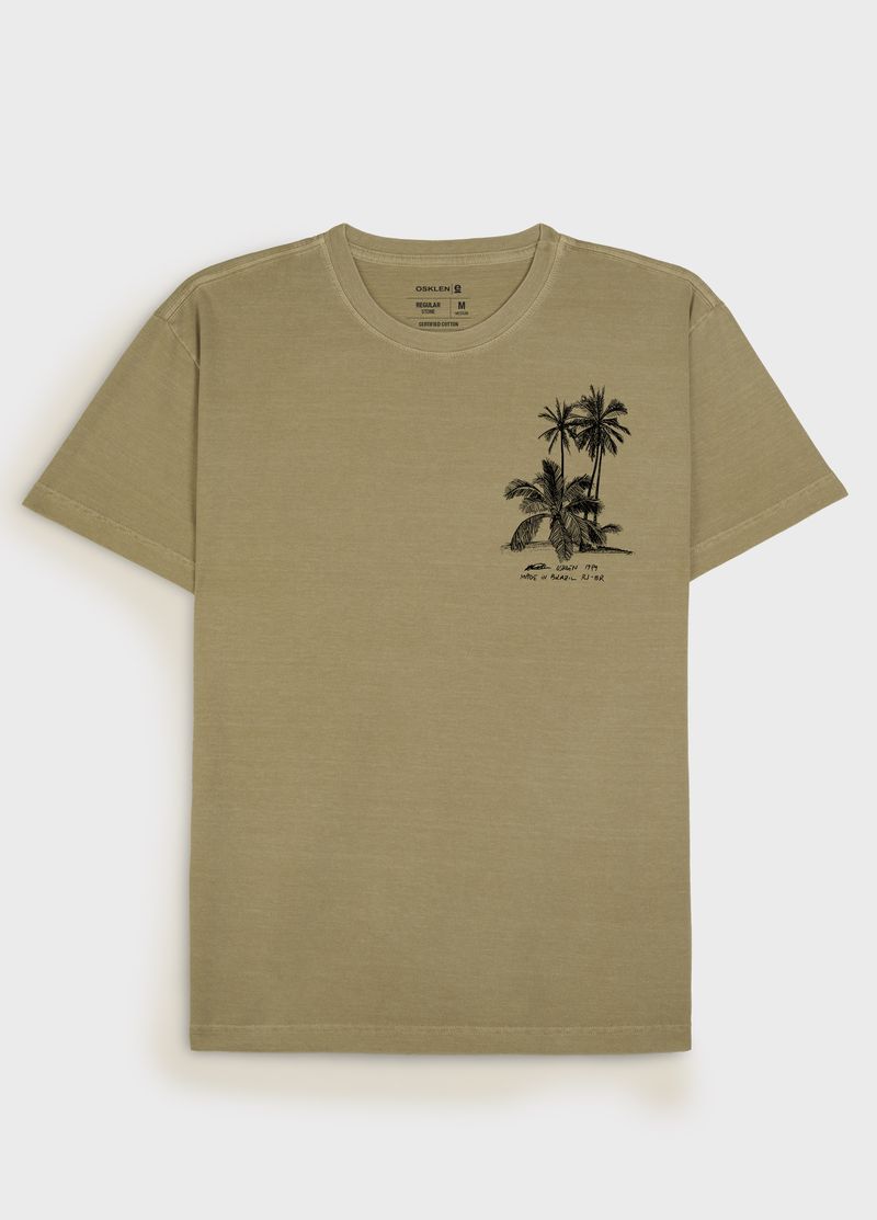 -SHIRT STONE DRAWN PALMS MC, FOTO 2