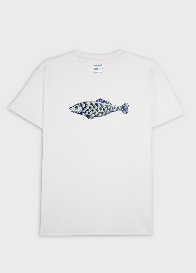 -SHIRT STONE BOLD BLUE FISH MC, FOTO 2