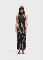 VESTIDO RAGLAN DUO PLISSE FLORAL